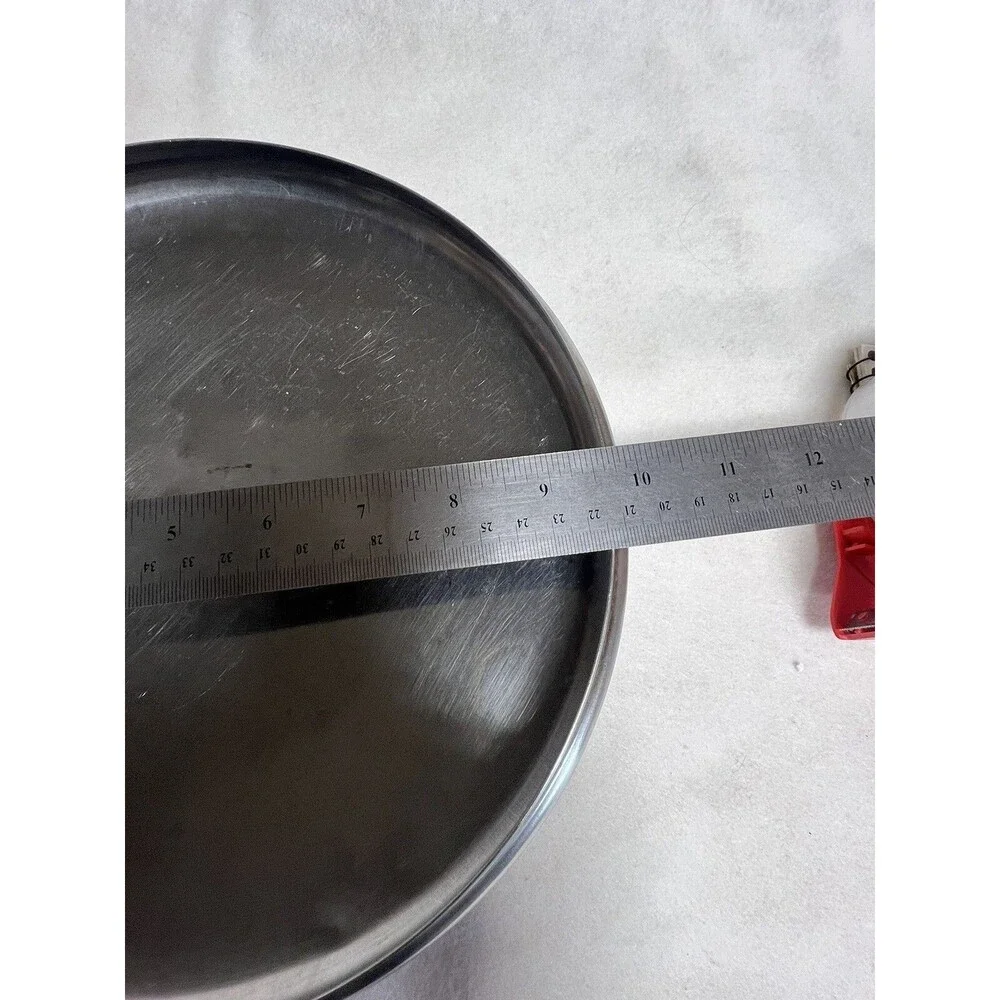 VTG Revere Ware Stainless Steel Saucepan Lid Skillet Lid